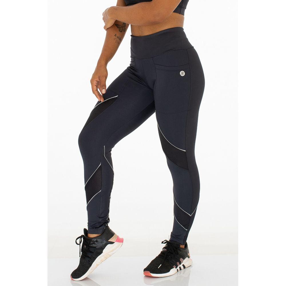 Legging Fitness Preta VPR Suprema