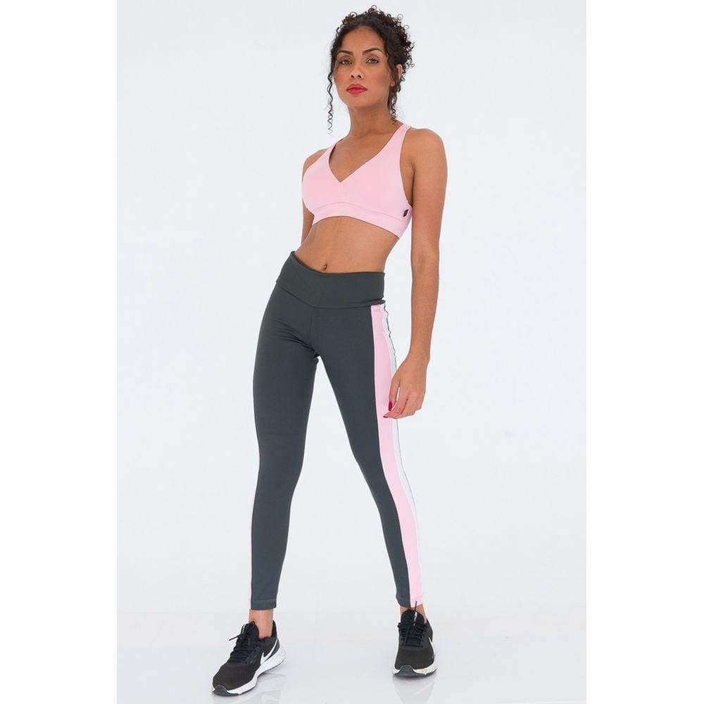 Legging Fitness Cinza Fx Suprema