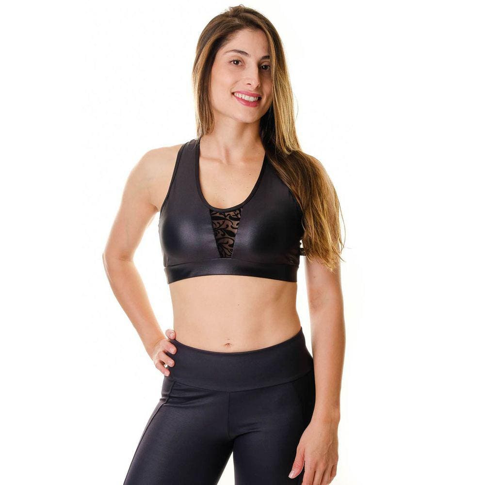 Top Fitness Preto Cirrê K2