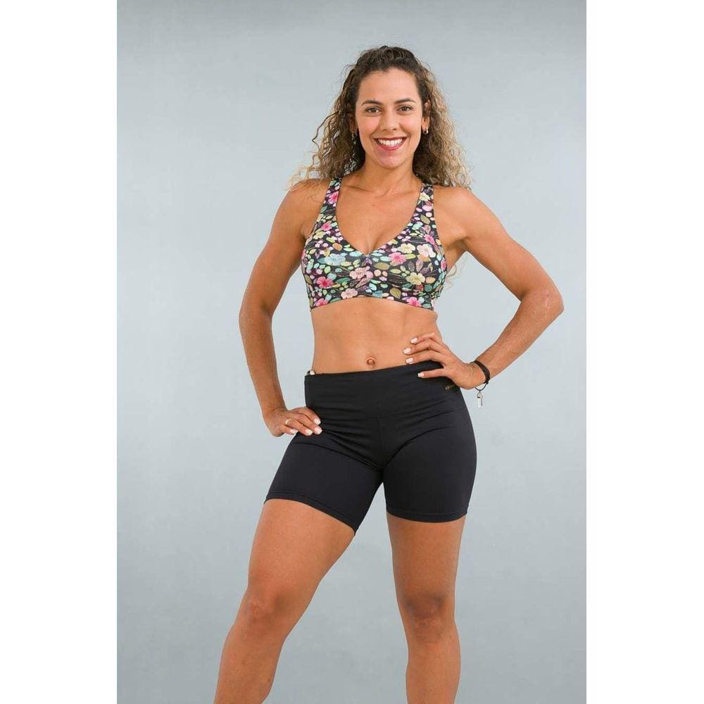 Top Fitness Estampado Floral Himalaya