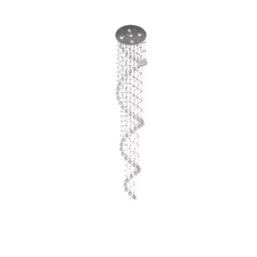 Lustre De Cristal Para Pé Direito Duplo 30Cm De Diâmetro