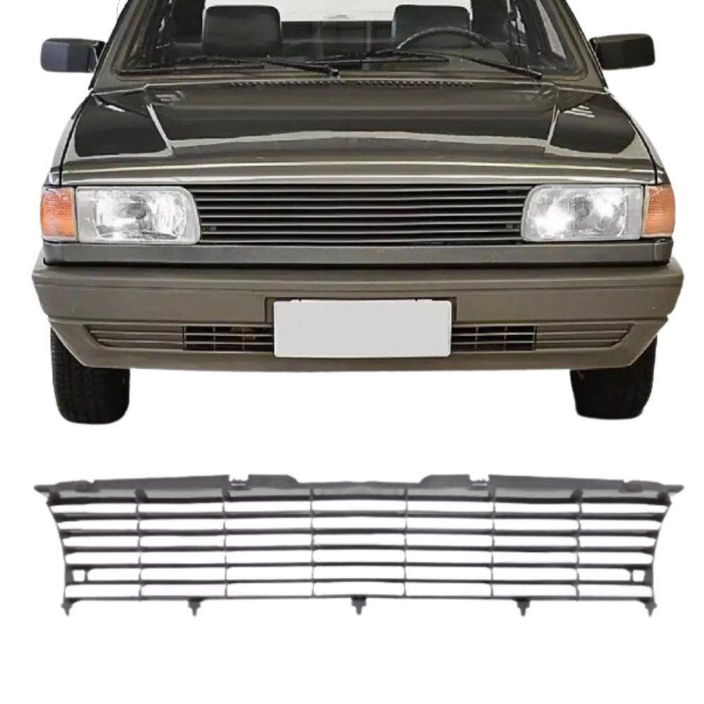 Grade Dianteira Radiador Gol Voyage Parati Saveiro 1991 A 1996 Cinza Tuning Sport