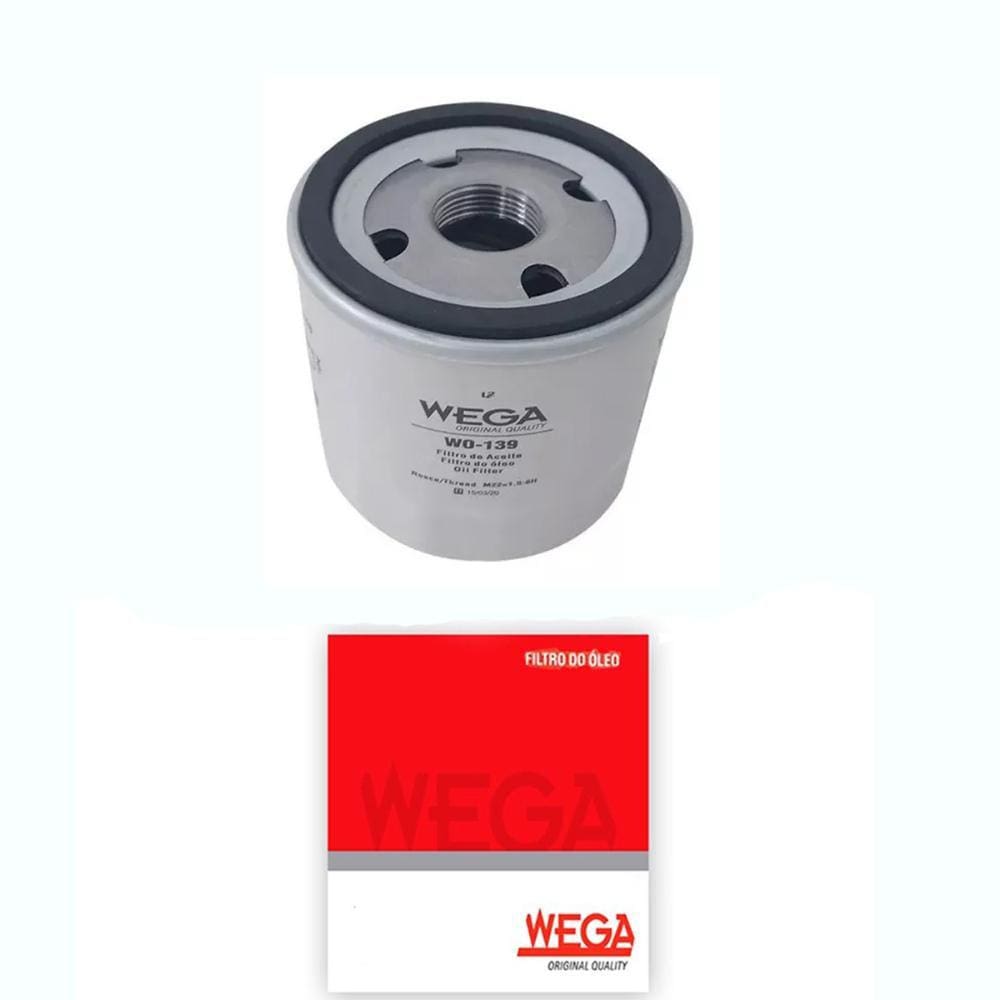 Filtro de Óleo Onix 2019  a 2022 WO139 Wega