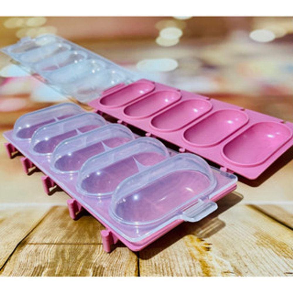 Kit 2 Chocalhos Para Confeitos Para Brigadeiro E Docinho Blue Star Cor Rosa Doce Gourmet