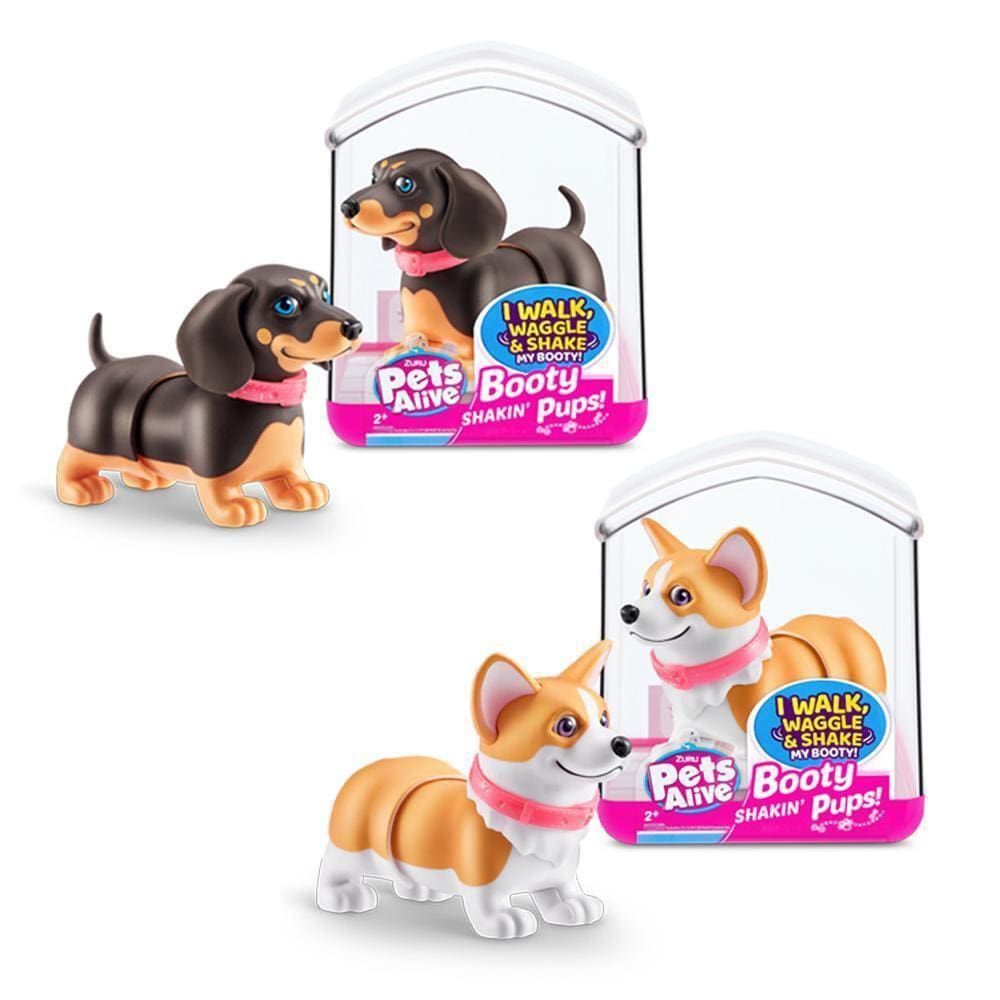Kit Pets Alive - Booty Shakin Pups - Corgi + Dachshund