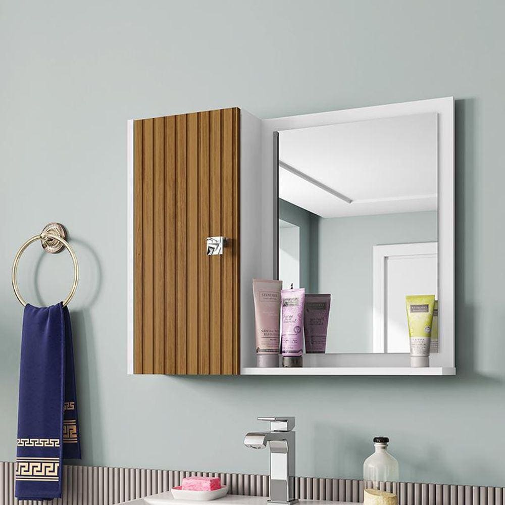 Espelheira Com Armario Genova