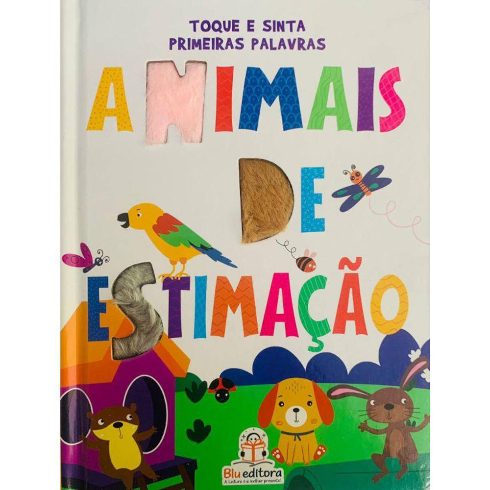 Primeiras Palavras Com Toque E Sinta - Animais De Estimação