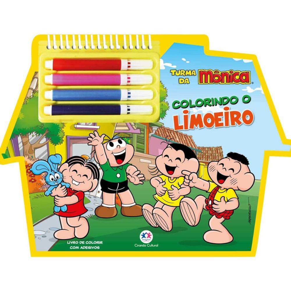 Turma Da Mônica - Colorindo O Limoeiro