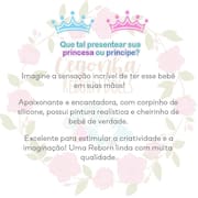 Bebê Reborn Boneca Realista Larinha 46cm com Acessórios