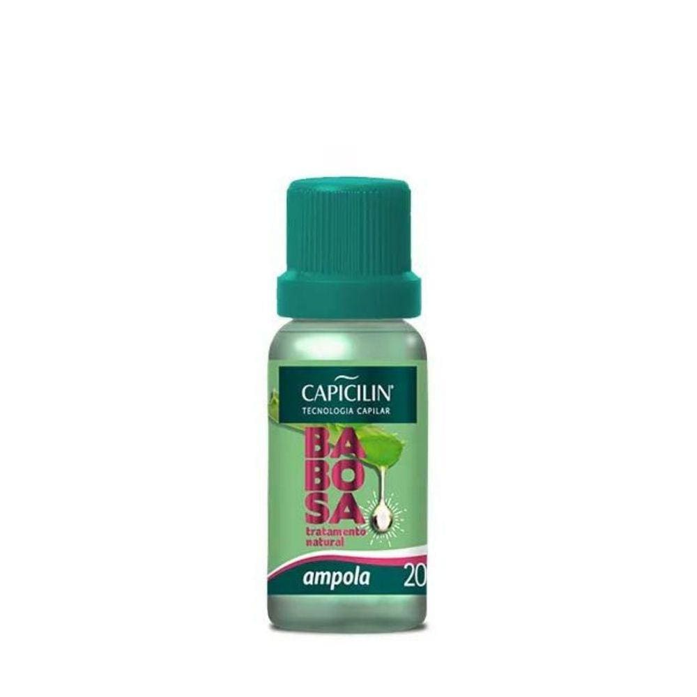 Ampola Capicilin Tratamento Natural Babosa 20Ml