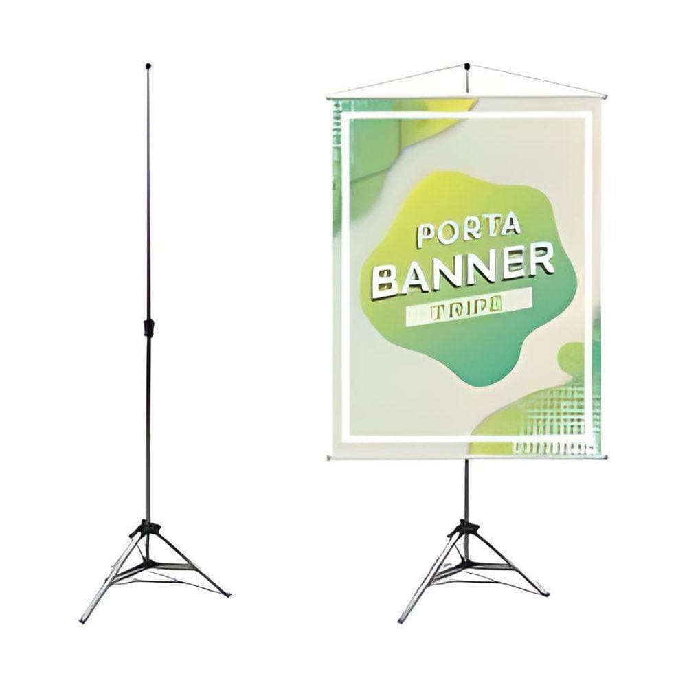 Suporte Para Banner 1,80 Altura Pedestal Para Banner
