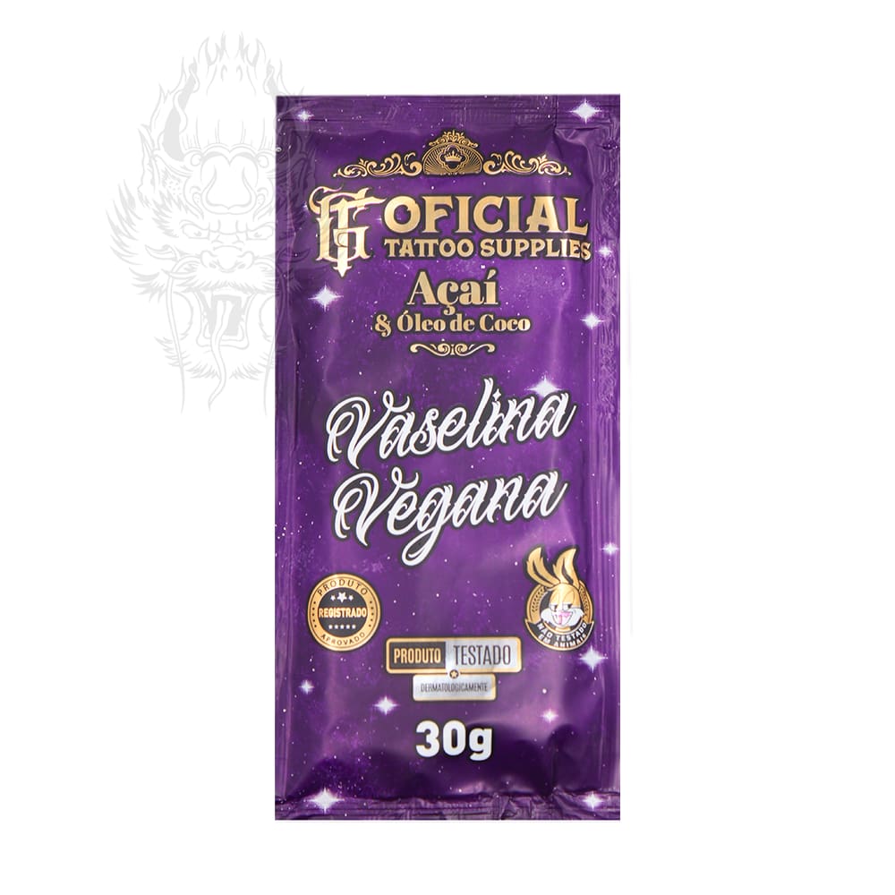 Sache Vaselina Vegana Açaí e Óleo de Coco 30G