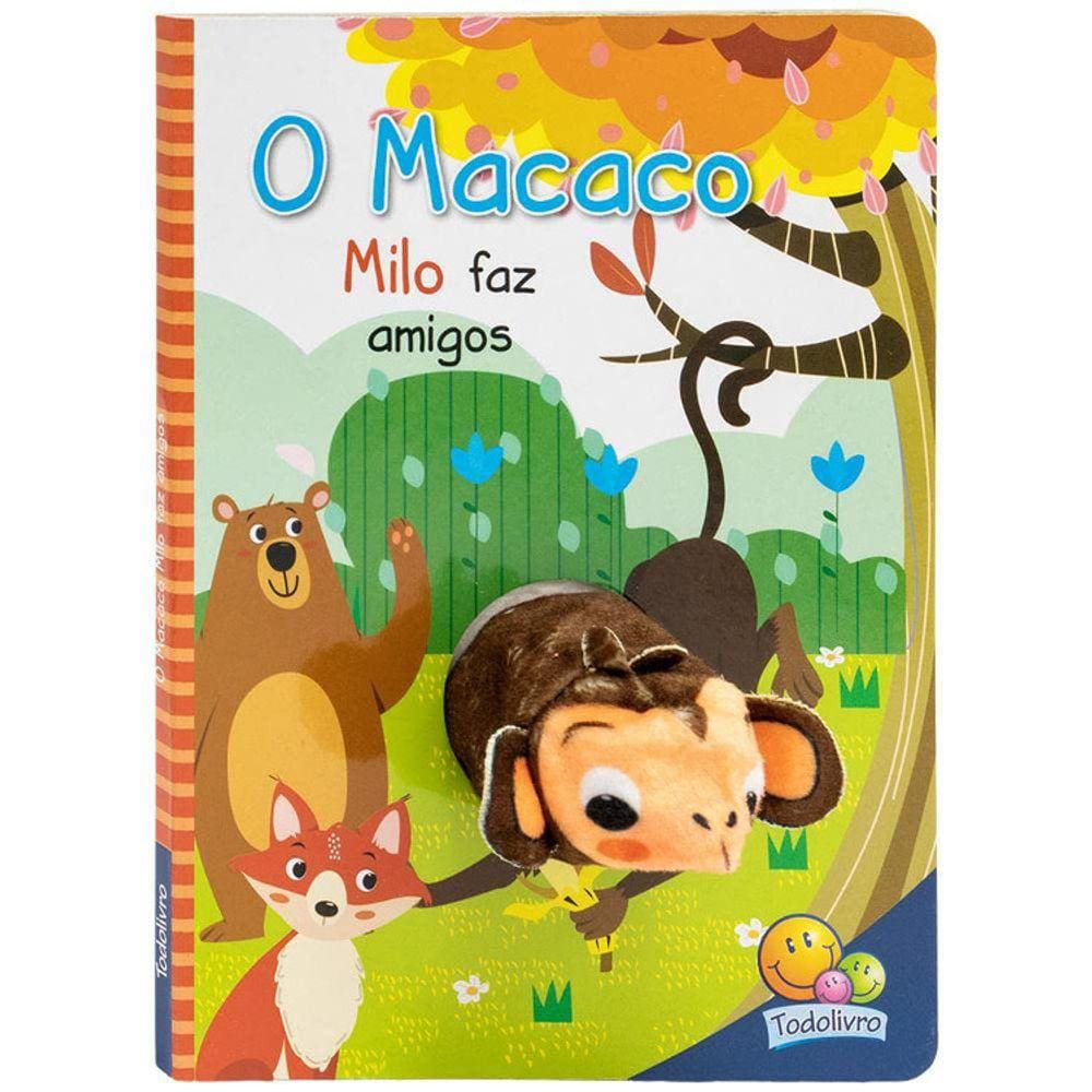 Dedinhos Fantoches - O Macaco Milo Faz Amigos