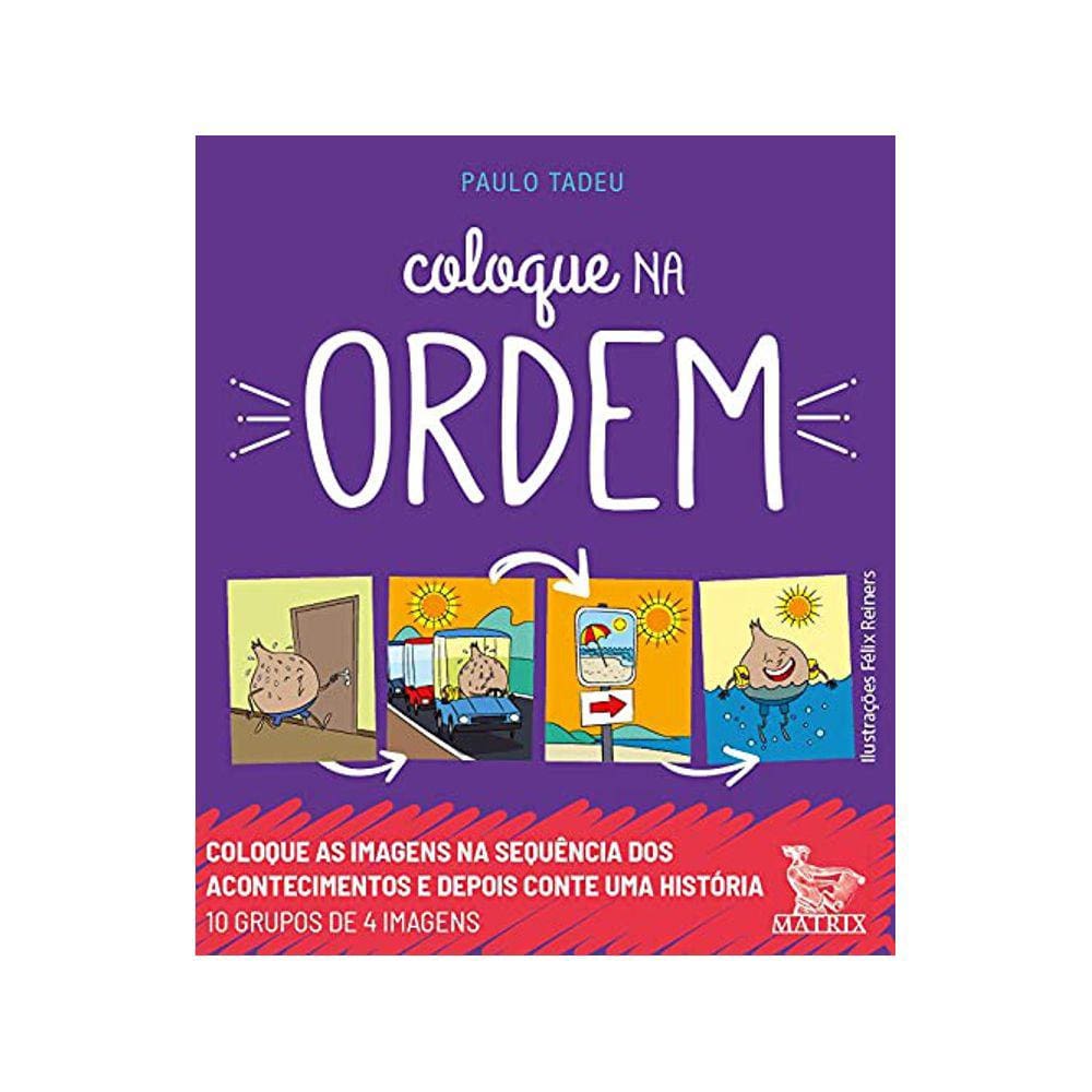 Livro Caixinha - Coloque Na Ordem