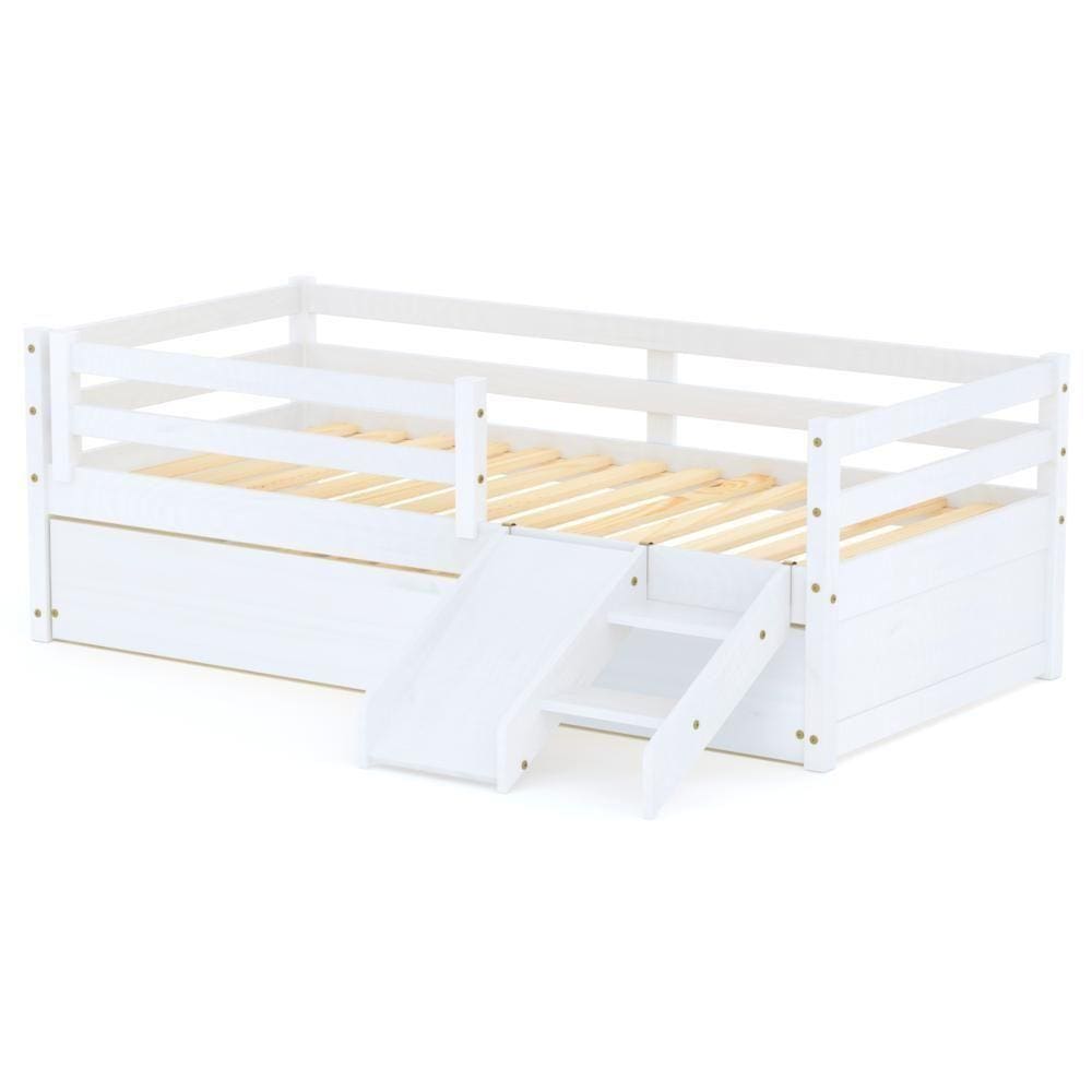 Bicama Infantil Slim E Mini Escada/escorregador Branco Housin