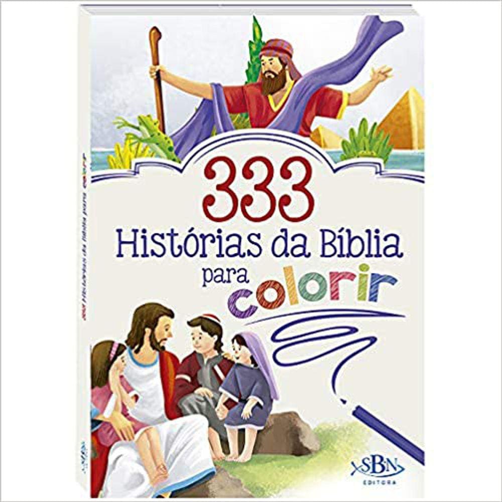333 Historias Da Biblia Para Colorir