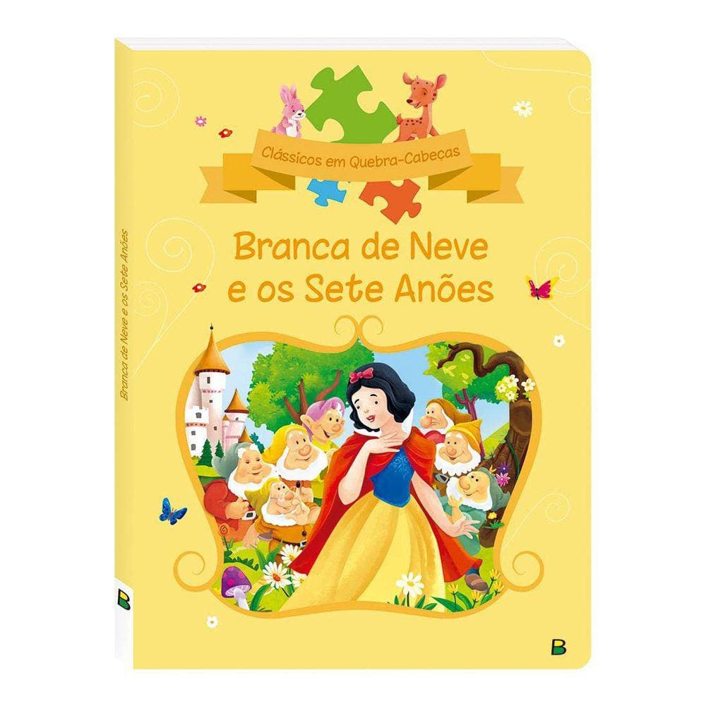 Clássicos Em Quebra-Cabeças - Branca De Neve