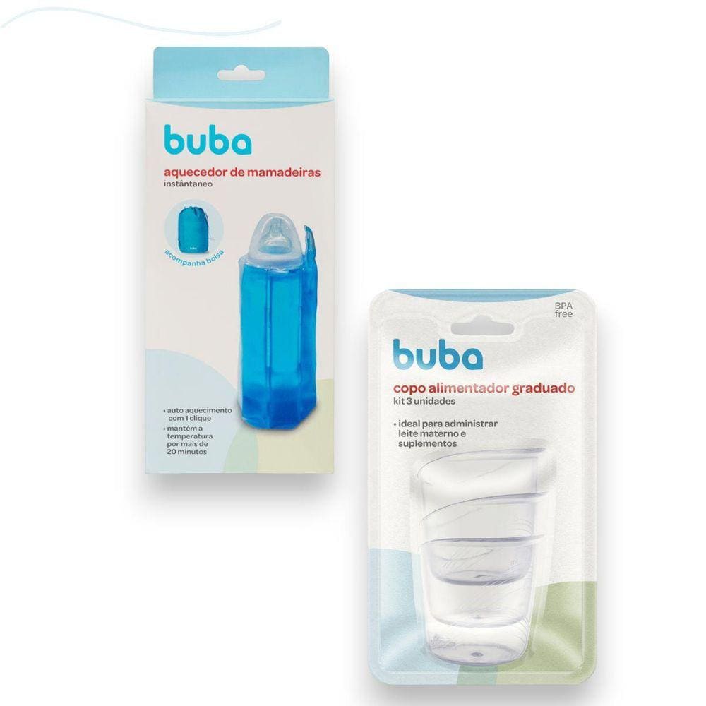 Kit Aquecedor Esquenta Mamadeira Portátil E Copo Alimentador