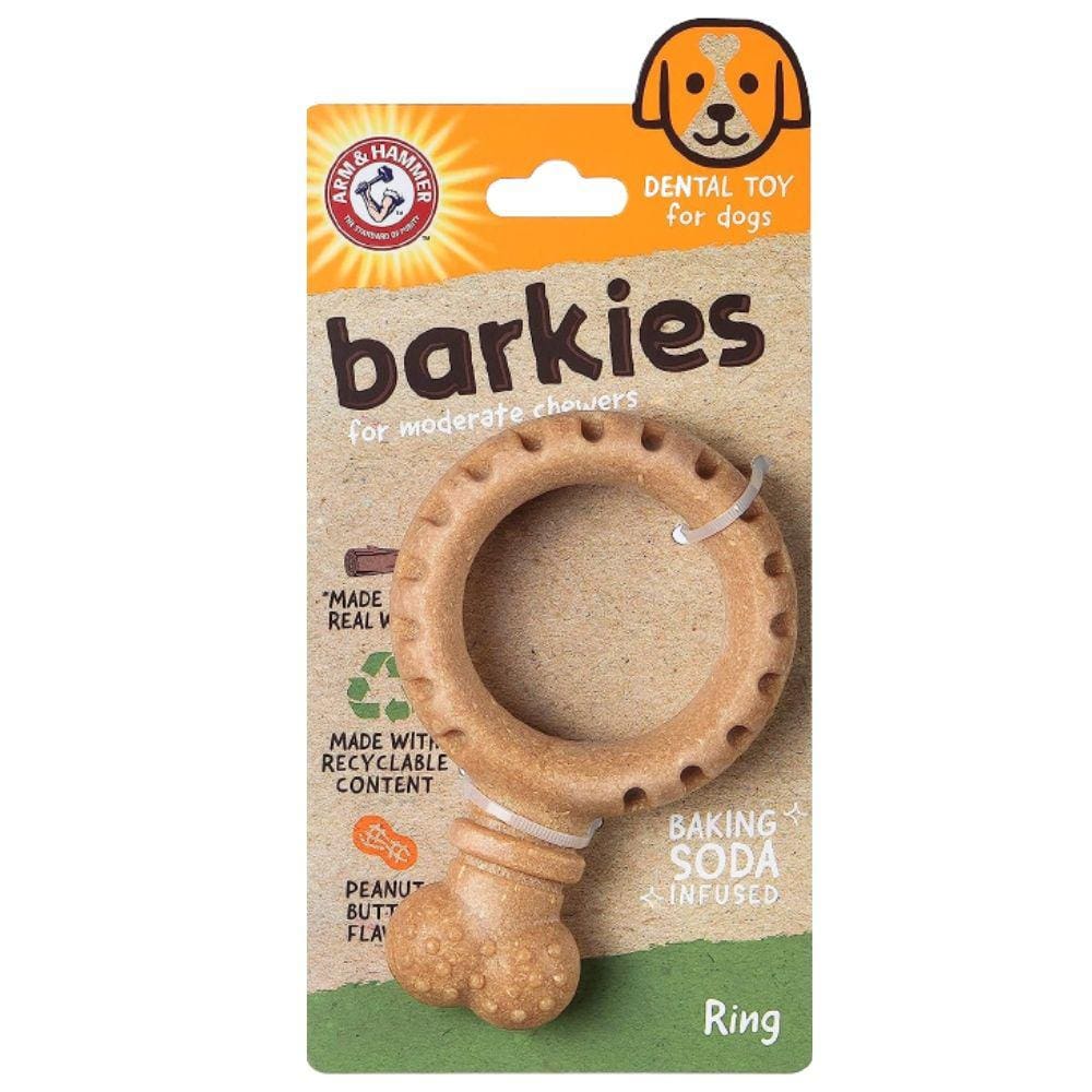 Brinquedo De Roer Barkies Ring Arm & Hammer Cães Até 15kg