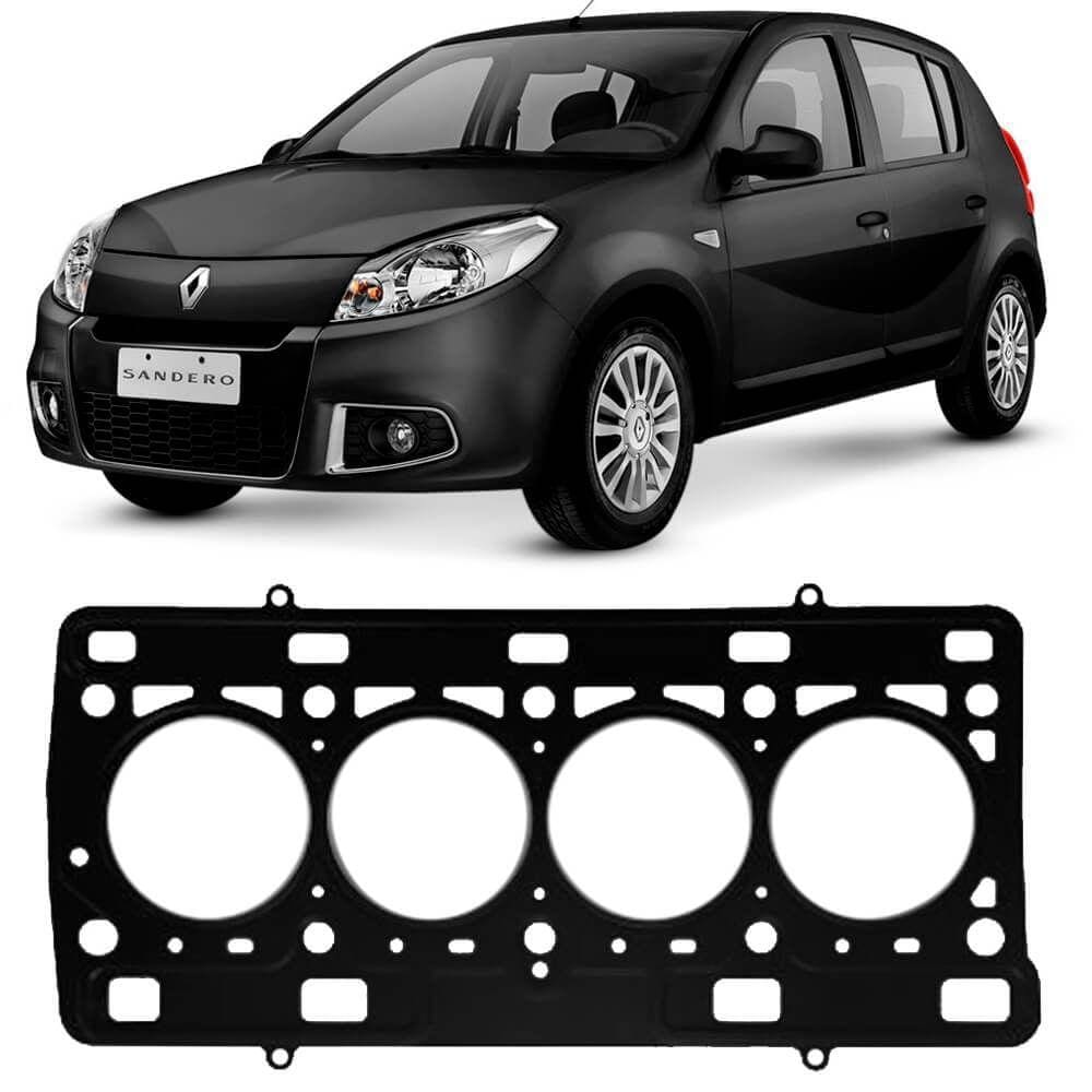 Junta Cabeçote Motor Renault Sandero 1.0 16v 2008 A 2015