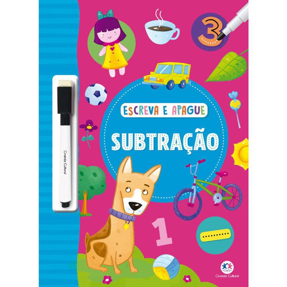 Escreva E Apague - Subtração