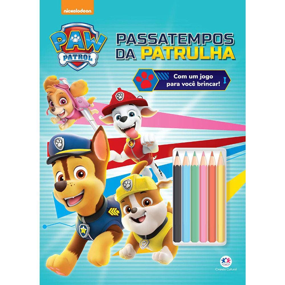 Patrulha Canina - Passatempos Da Patrulha