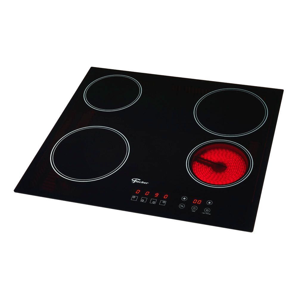 Cooktop Elétrico Fischer 4Q Com 4 Bocas Preto 220V