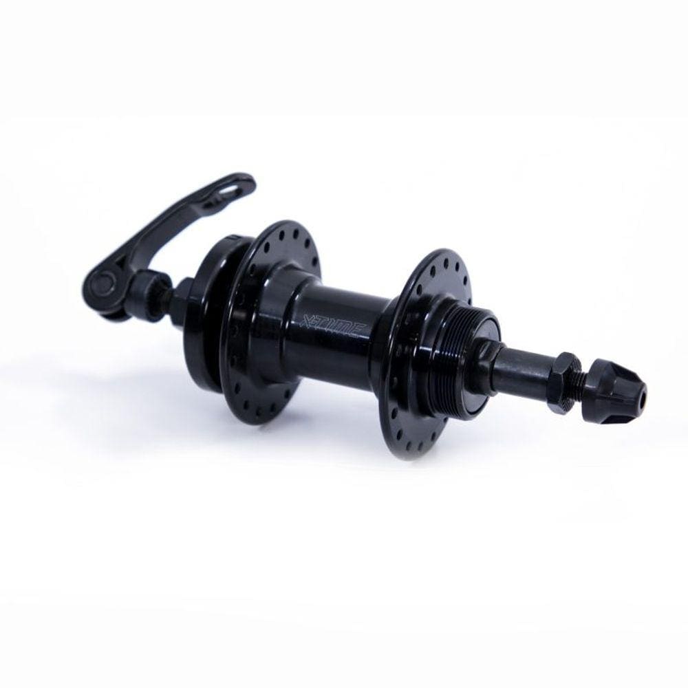 Cubo Traseiro Alumínio 36 Furos Esferado Com Blocagem Para Freio Disco X-time