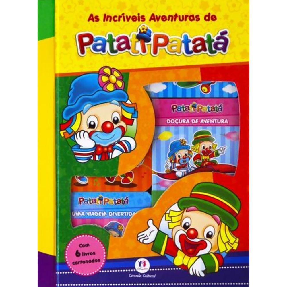 Box - As Incriveis Aventuras De Patati Patata - 6 Livros