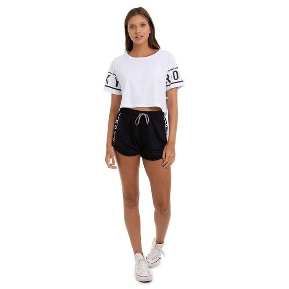 Shorts Roxy Live In De Moletom Feminino