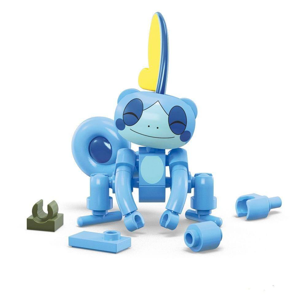 Brinquedo Mega Construx Pokemon + Pokebola - Mattel FPM00 - Fabrica da  Alegria