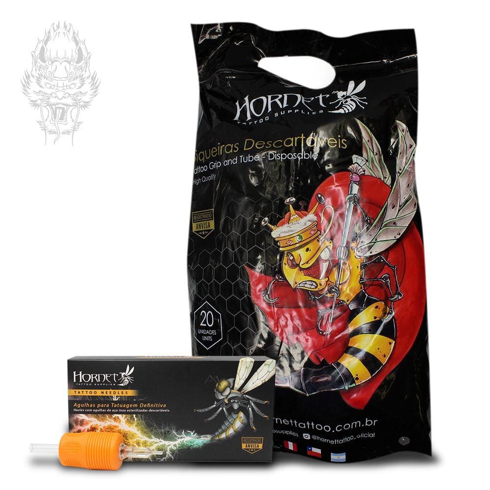 Kit Bico Hornet + 20UN Agulha 18RL