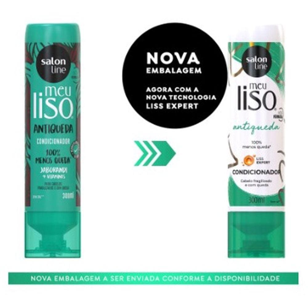 Condicionador Salon Line Meu Liso Antiqueda 300ml