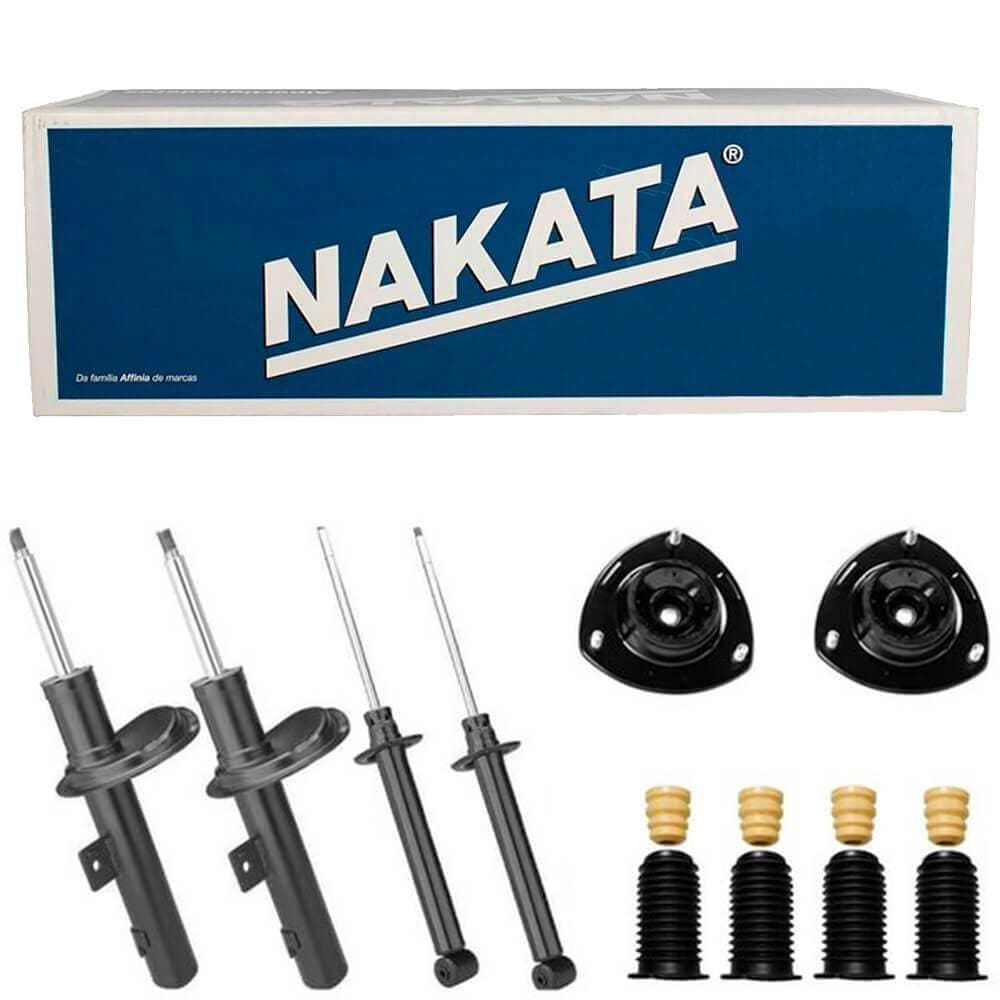 4 Amortecedor Diant Tras Gol G5 G6 G7 08 a 20 Nakata e Kit