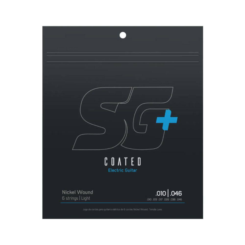 Encordoamento Guitarra SG+ 0.10 Light Coated - 5198C