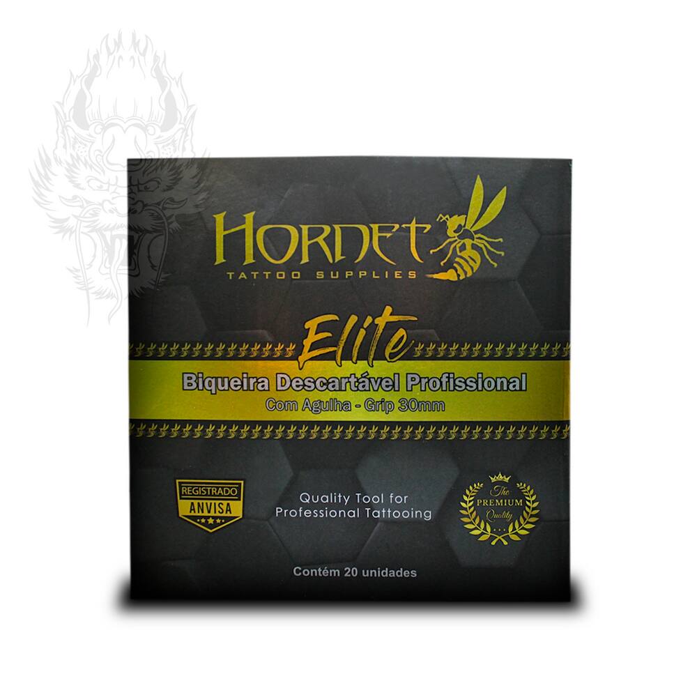 Bico Com Agulha Hornet Elite C/ 20UN - 1011RM