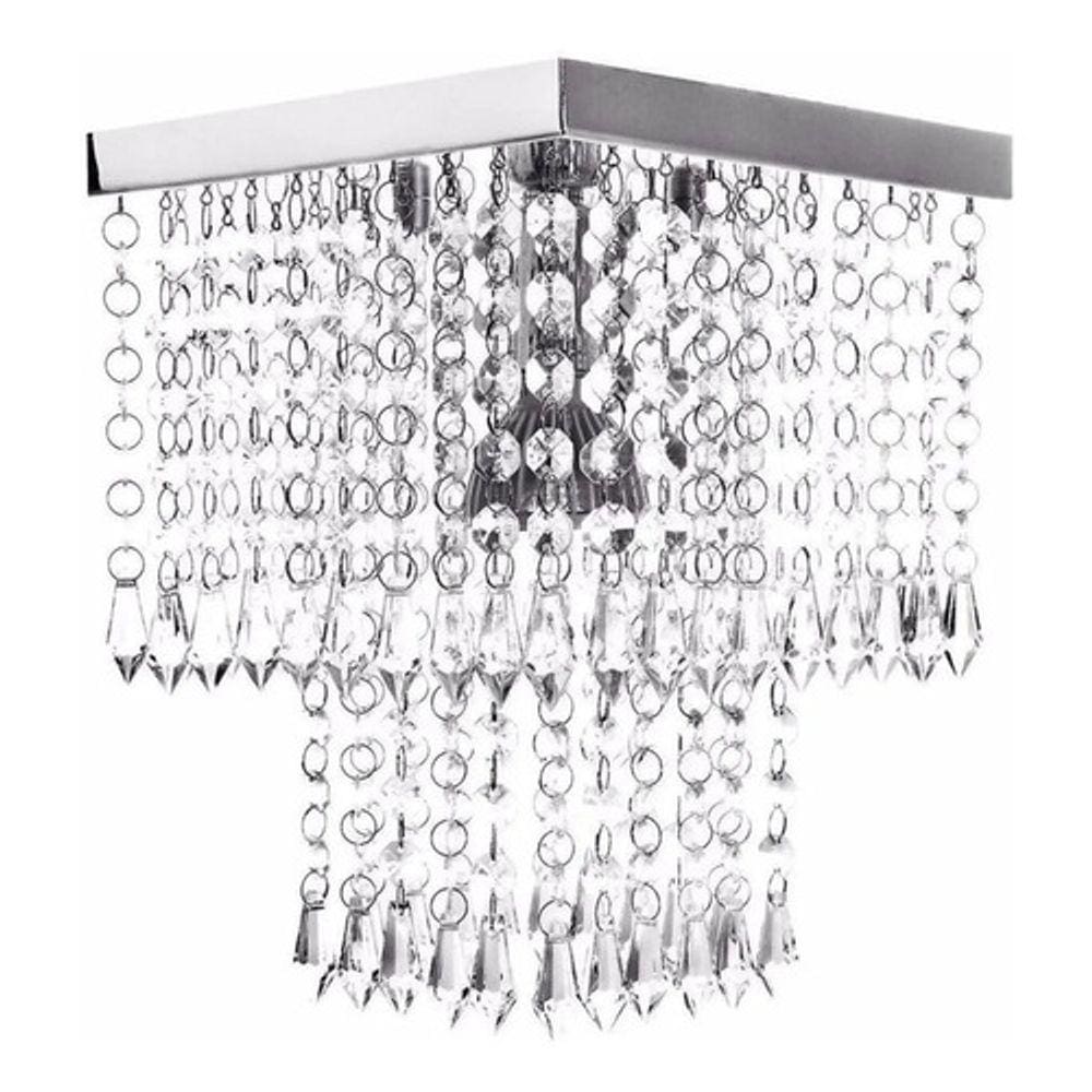 Lustre De Acrílico, Belíssimo Para Quarto
