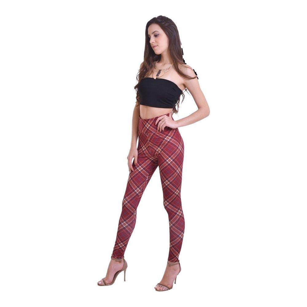 Legging Xadrez  Suplex Power Fantastica