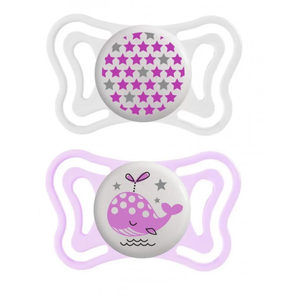 Chupeta Chicco Toda Silicone Physio Forma Brilha No Escuro 0 A 6 Meses