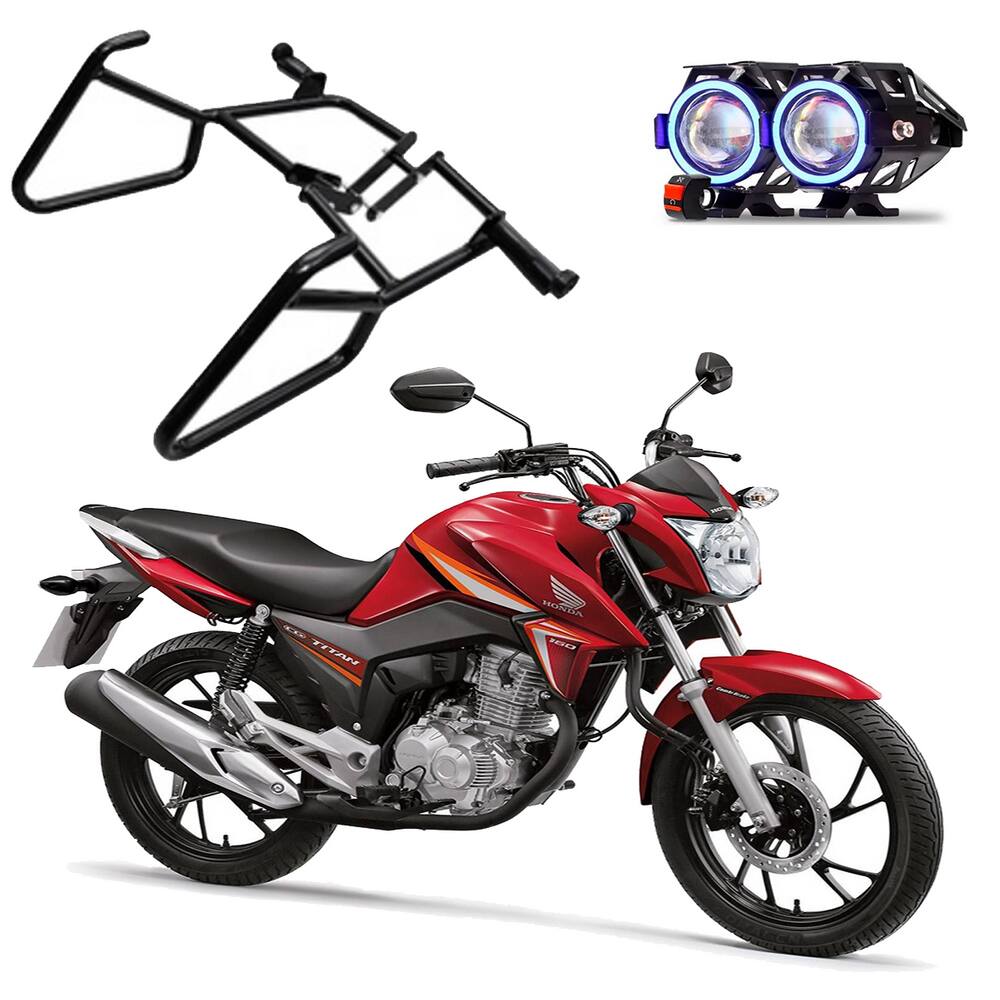 Adesivos Moto Honda Cg Fan 160 2018 2019 2020 Faixa Vermelho