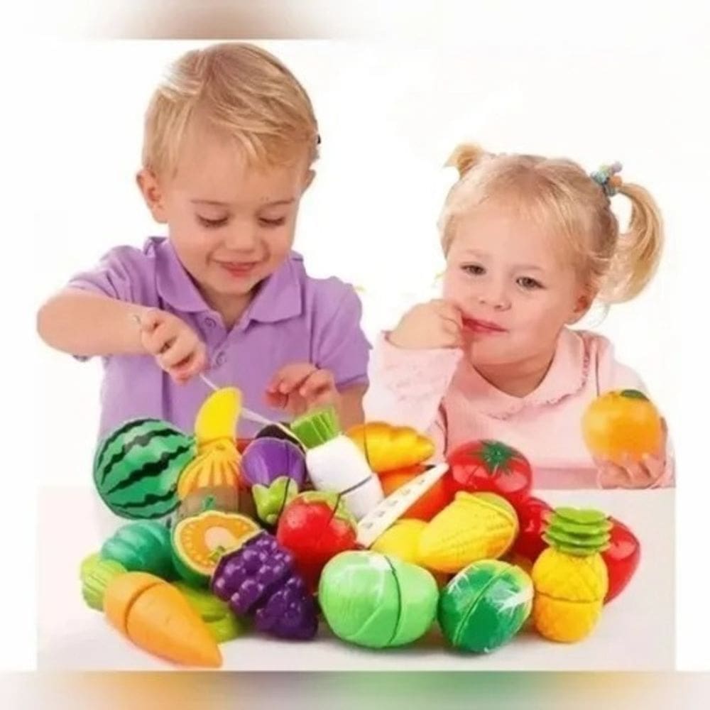 Comidinhas Infantil Kit Frutinhas Brinquedo 12pçs
