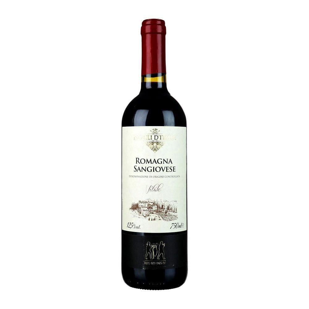 Vinho tinto meio seco Nobili D`I Sangiovese Di Romagna 750ml