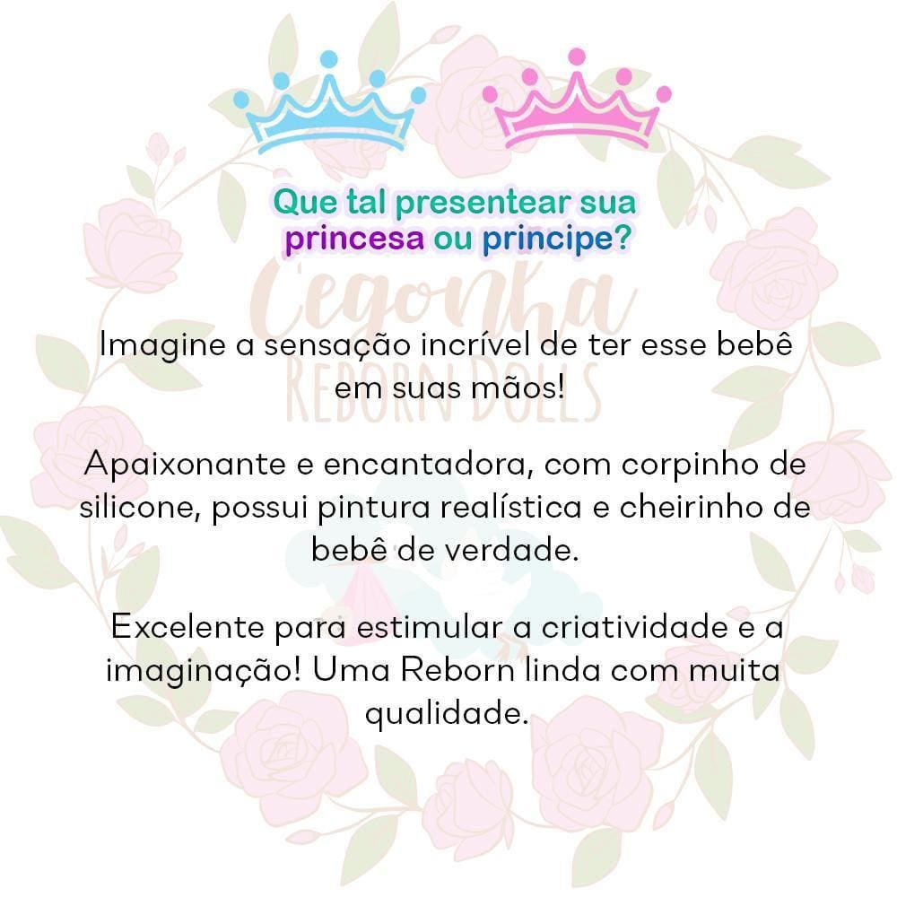 Bebê Reborn Realista De Silicone 20 Itens