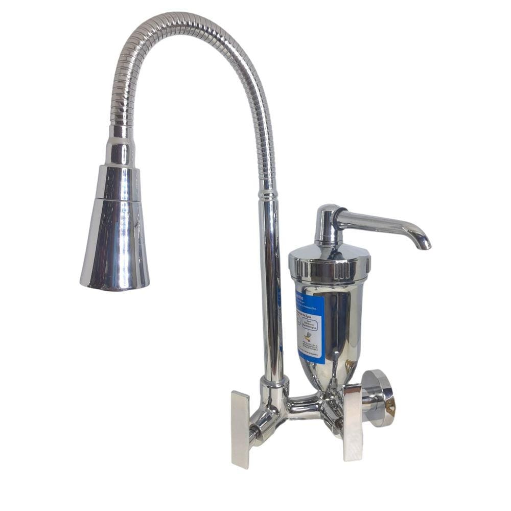Torneira Superluxo Cromada com Filtro C29 Parede