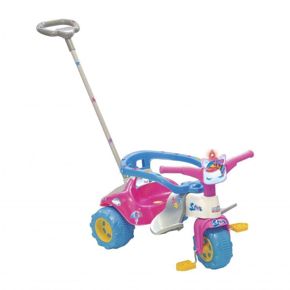 Triciclo Tico Tico Magic Toys +12 meses Uni star rosa