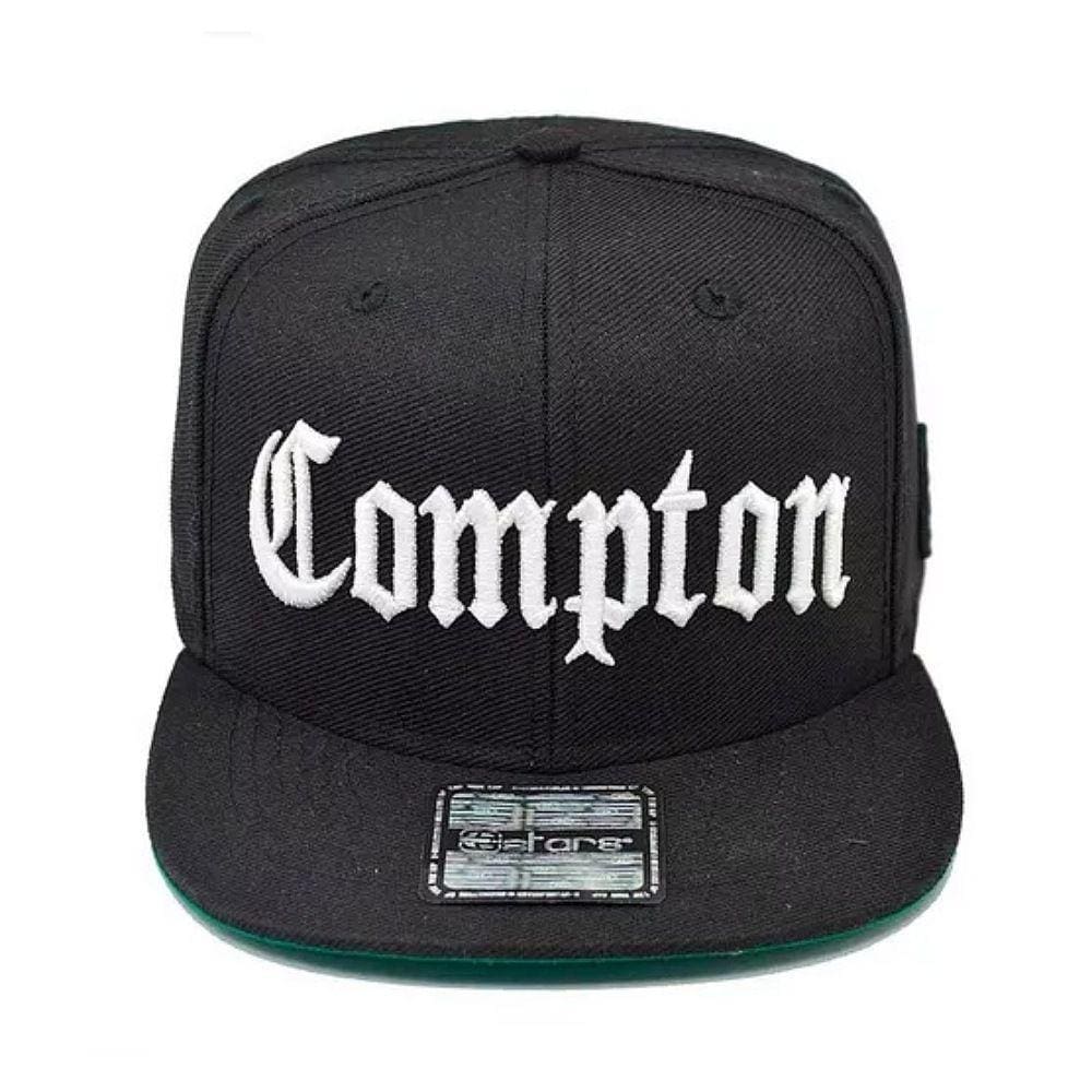 Boné E-STARS Underground aba reta preto