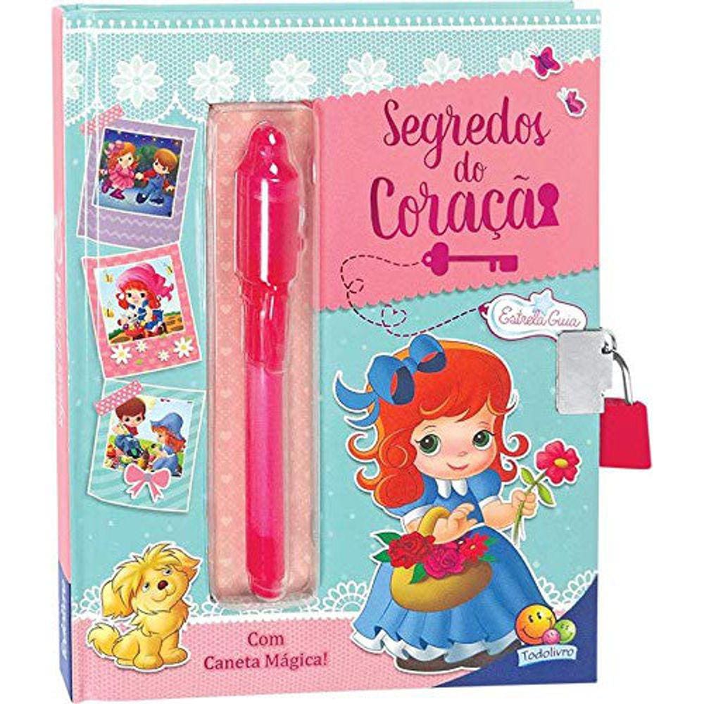 Diario - Segredos Do Coraçao - Com Caneta Magica