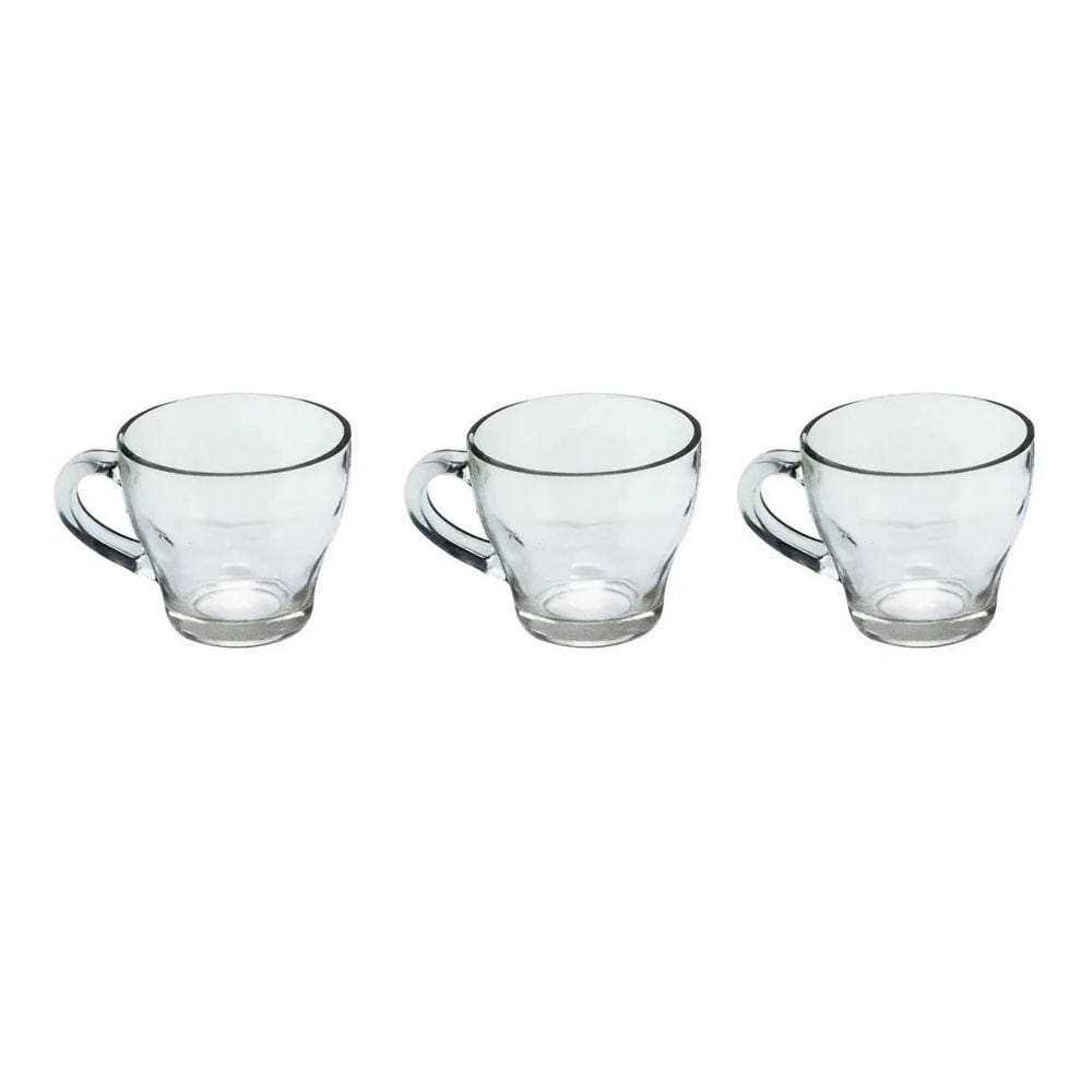 3un Xicara de Vidro Caneca Style Marocco 90ml Café chá