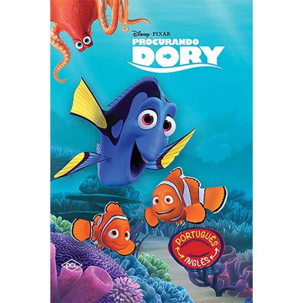 Disney - Bilíngue - Procurando Dory - (Capa almofadada)