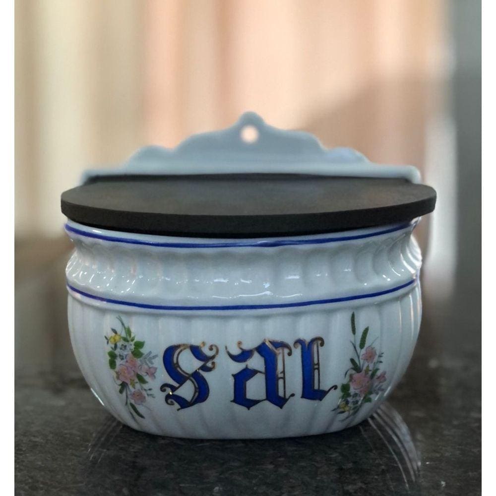 Saleiro Parede 1KG - Porcelana Decorada